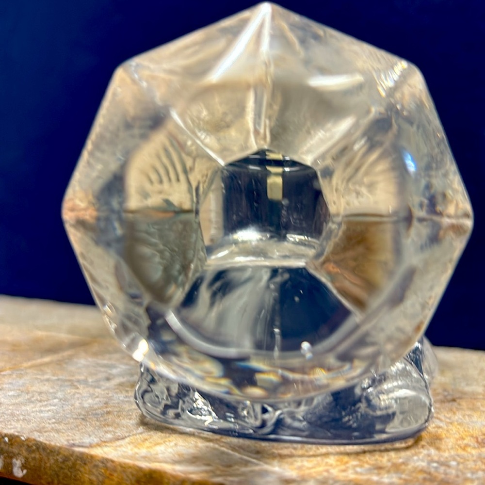 Kosta  Boda  Diamond Ring Candle Holder